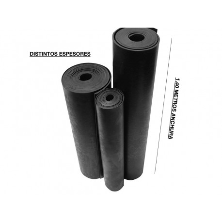 PLANCHA DE GOMA SOLA SBR. VARIOS GROSORES