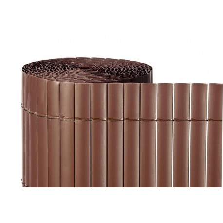 CAÑIZO DE PVC MARRON DOBLE CARA 1350 GRAMOS