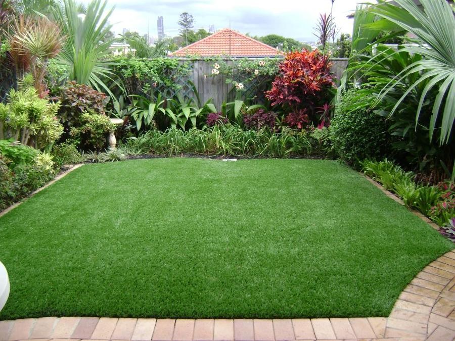 Césped artificial para jardín - Suelos y pavimentos