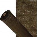 MALLA EXTRA DE 100 % OCULTACION MARRON 2X100