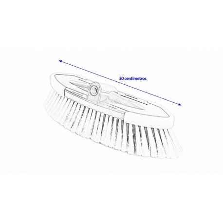 CEPILLO CON BARRA 1,80 CM CON CONECTOR AGUA PARA AUTOCARAVANA