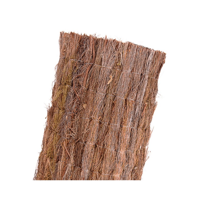 Rollo brezo natural marrón de 3x1,5 m.