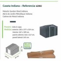CASA METALICA INDIANA GRIS