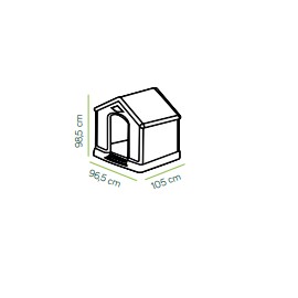Caseta Resina grande New 2022 ( 105 × 96,5 × 98,5 cm ) 2