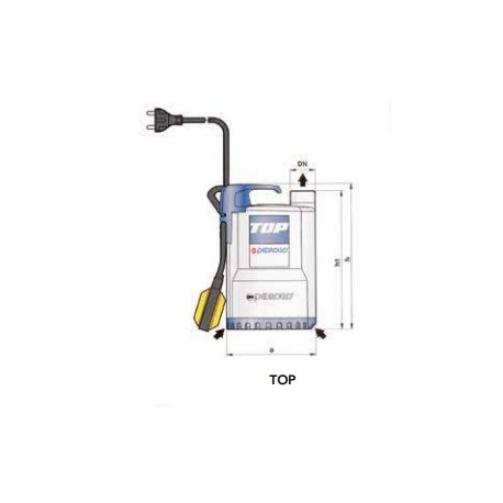 BOMBAS SUMERGIBLES DE DRENAJE Y VORTEX SERIE TOP