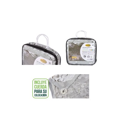 TOLDOS DE VELA CAMUFLAJE REVERSIBLE BLANCO Y GRIS