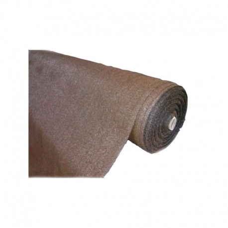 MALLA DE SOMBREO RATCHER MARRON ( ROLLOS PEQUEÑOS )
