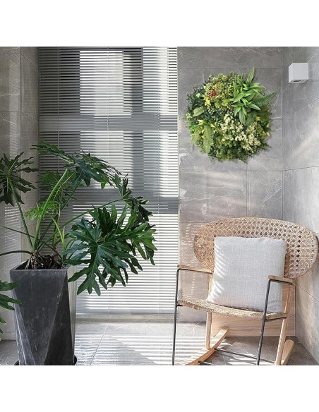 BONERVA Jardín Vertical Seychelles. Planta Artificial para decoración de Pared en Interior y terrazas