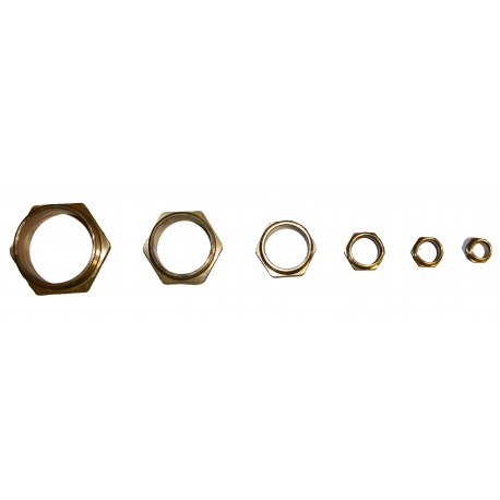 MACHÓN ROSCADO LATON . VARIAS MEDIDAS