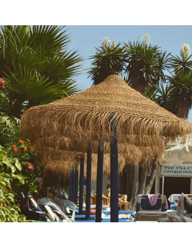 sombrilla de esparto