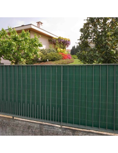 cañizo de pvc para decoracion de jardin