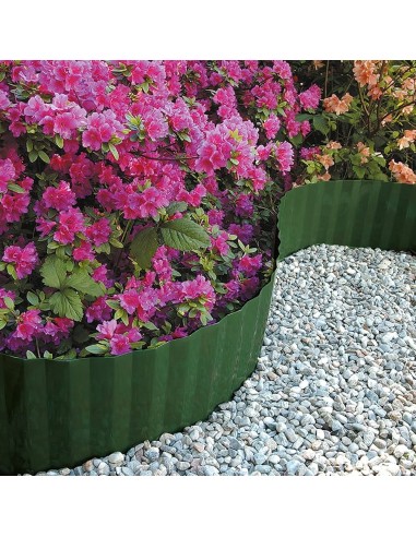 bordura ondulada para cercamiento