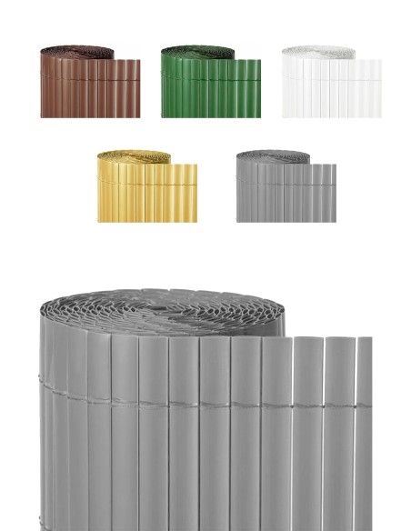 Cañizo de pvc ideal para tu vallado de jardin