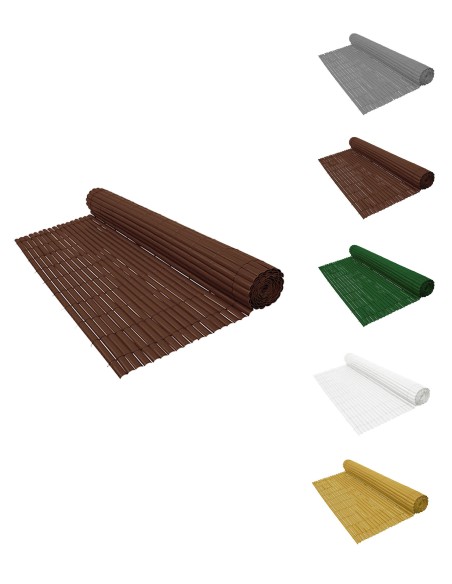 Cañizo de pvc ideal para tu vallado de jardin