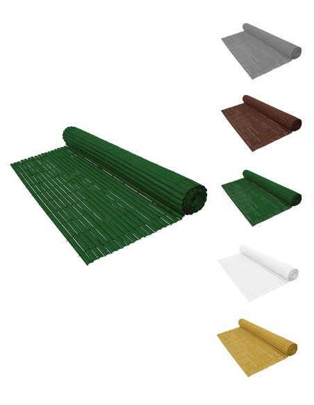 Cañizo de pvc ideal para tu vallado de jardin