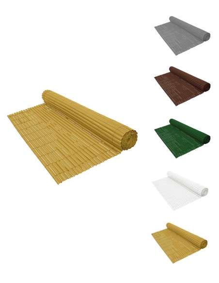 Cañizo de pvc ideal para tu vallado de jardin