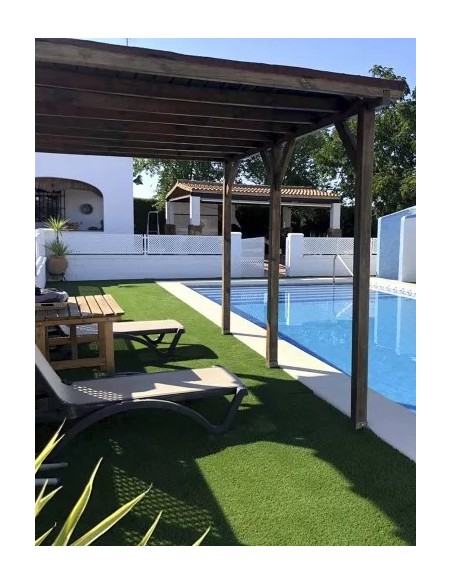 cesped artificial para decoracion de jardin