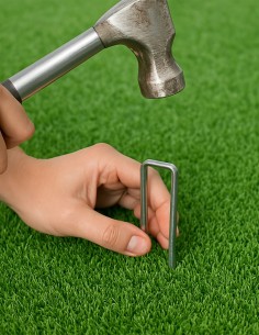 grapas de fijacion para cesped artificial