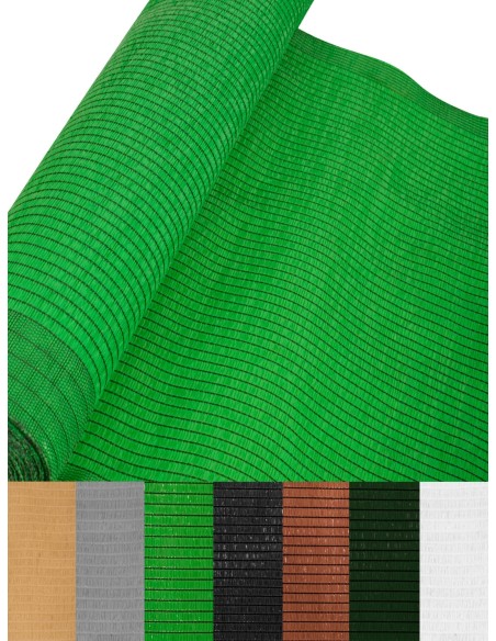 malla de sombra y ocultacion para jardin