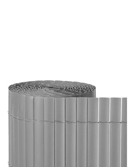 cañizo de pvc gris para exteior