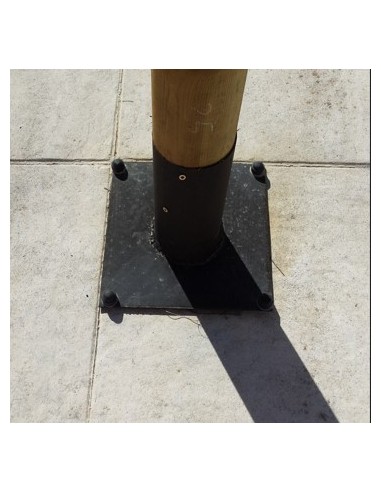 placa base para sombrillas