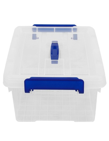 Cajas de almacenaje apilables sin ruedas – Organización práctica