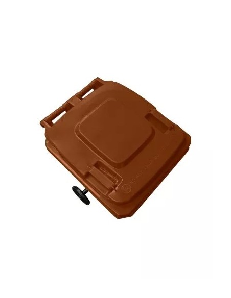 Contenedor con ruedas 120L y mango antideslizante | 100% reciclable