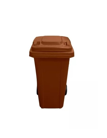 Contenedor con ruedas 120L y mango antideslizante | 100% reciclable