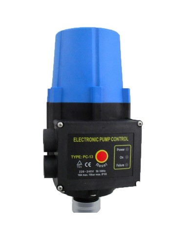 Regulador de presión electrónico con manómetro PC13