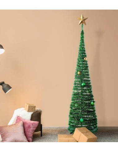 Árbol de Navidad Cono Plegable | Diseño Moderno y Fácil Montaje
