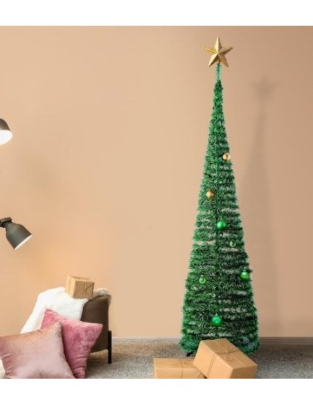 Árbol de Navidad Cono Plegable | Diseño Moderno y Fácil Montaje