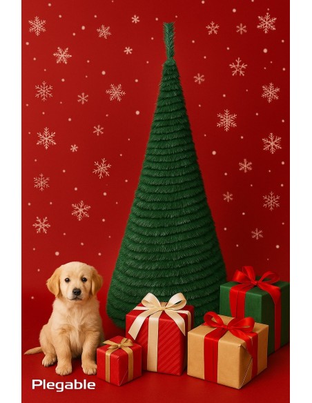 Árbol de Navidad Cono Plegable | Diseño Moderno y Fácil Montaje