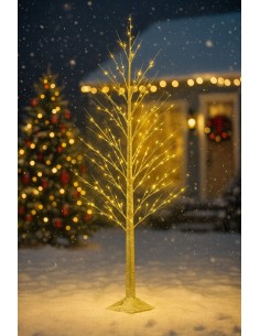 Árbol LED Metálico 180 cm con 1000 Luces | Iberogarden