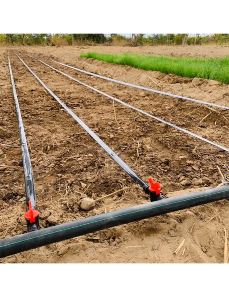 Válvula toma para tubería y cinta de riego | Con anilla