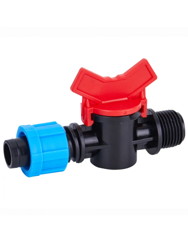 Válvula roscada a cinta con anillas | Control de riego