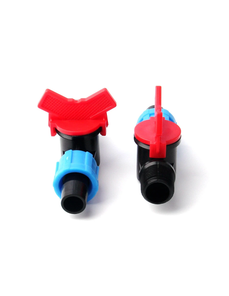 Válvula roscada a cinta con anillas | Control de riego