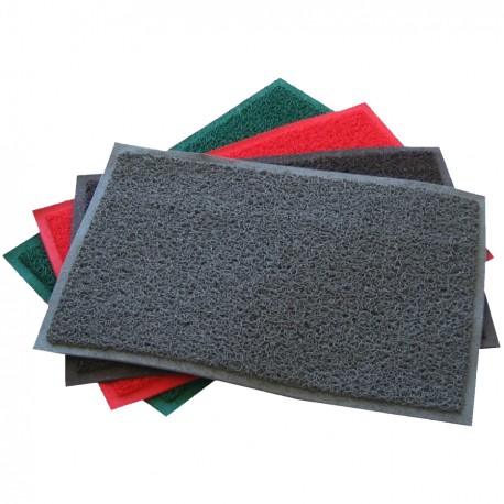 FELPUDO DE RIZO ROJO . VARIAS MEDIDAS