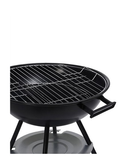 Barbacoa de Carbón Dakota 45 cm | Portátil, con Tapa y Ruedas | Estilo