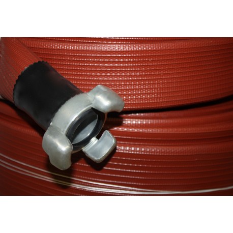 MANGUERA CONTRAINCENDIO ROJA SIN RACORES (ROLLO 30 M)